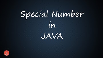 Special Number in Java || BluejCode