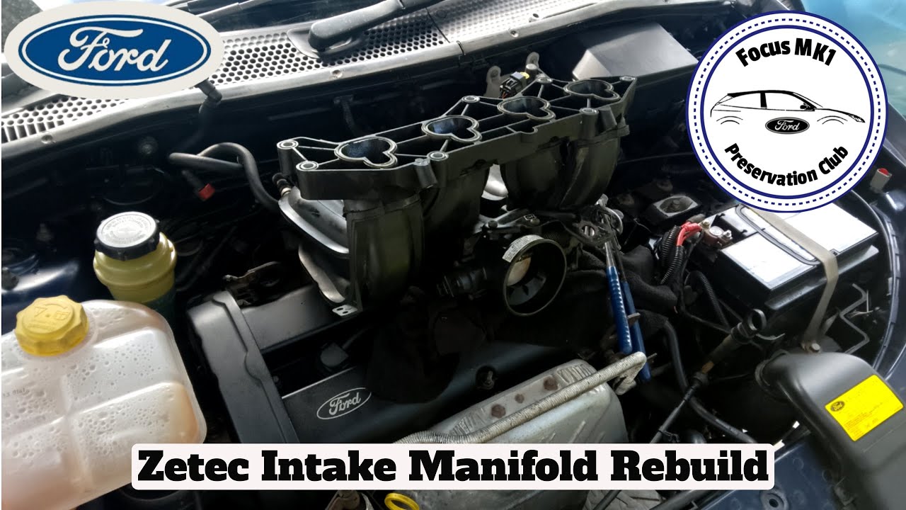 Focus MK1 - 1.8/2.0 Zetec Intake Manifold Rebuild - YouTube