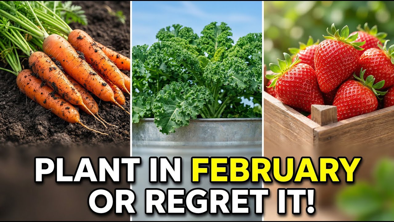 25 Crops You MUST Plant in February or You'll Regret It All Year