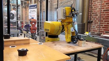 FANUC M-6iB/6S - Rotor Handling Demo