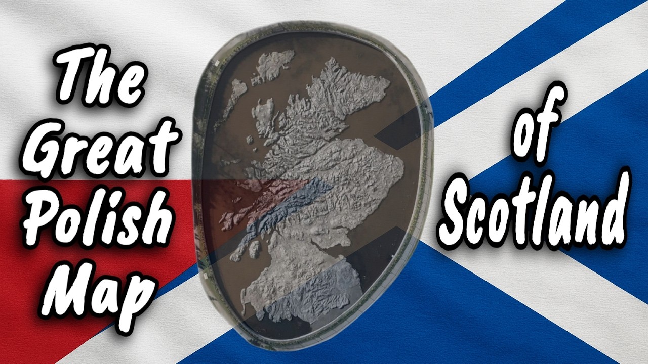 The Great Polish Map of Scotland @BaronyCastleHotel #map #poland # ...
