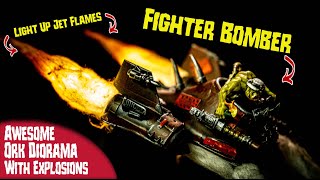 How to Make Flames and Explosions for an Awesome Ork Diorama