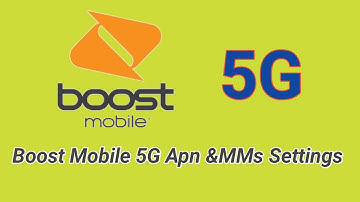 Boost Mobile apn Settings | Boost mobile 5g Settings