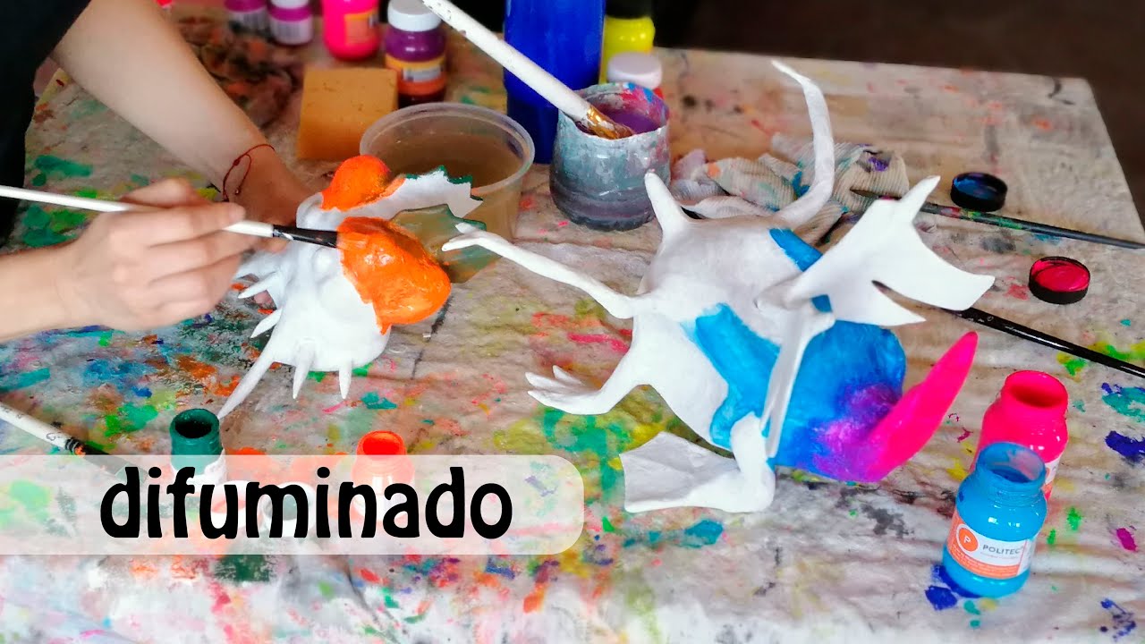 Como difuminar un ALEBRIJE para PRINCIPIANTES