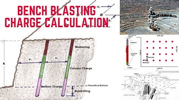 Lecture | Bench Blasting and Charge Calculation | Explosive Engineering