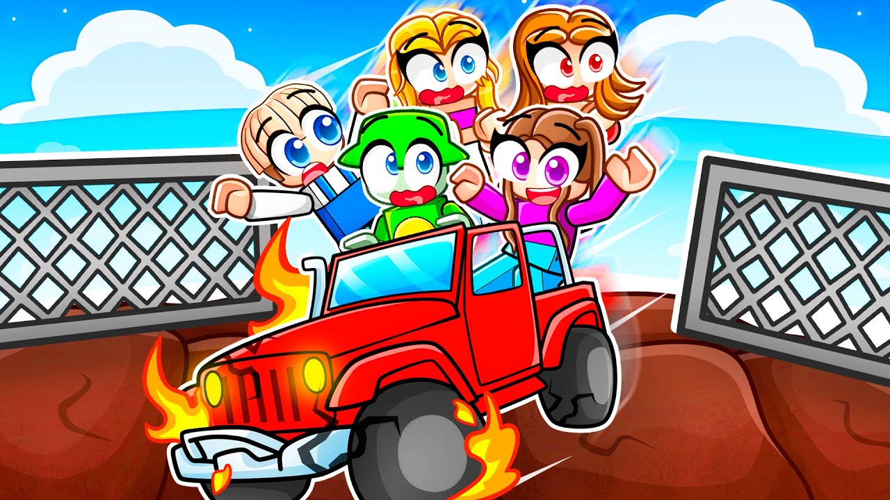 À FOND LES BALLONS sur une MONTAGNE DANGEREUSE avec mes AMIS sur ROBLOX !