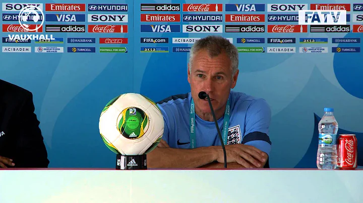 U20s Coach Peter Taylor and Conor Coady pre match press conference vs Iraq