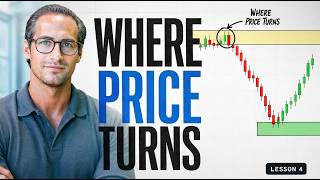 Why Price Turns Exactly Where It Does (Supply & Demand)