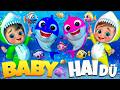 Baby Hai schwimmt im Meer | Kinderreime für Kinder | Super Luca Deutsch #kinderlieder