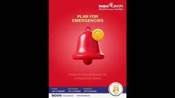 Invest to stay prepared for unexpected events