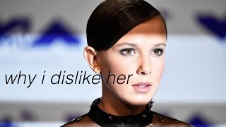 Miniatura de vídeo de "why i dislike millie bobby brown"