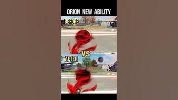 Orion Character Ability After Update 🔥 New Orion Character Ability Change Test #srikantaff