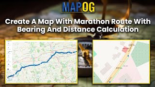 Create Marathon Route Navigation Map - With Bearing and Distance screenshot 5