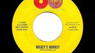 Video thumbnail of "1963 HITS ARCHIVE: Mickey’s Monkey - Miracles"