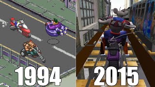 Evolution of Biker Mice from Mars Games [1994-2015]