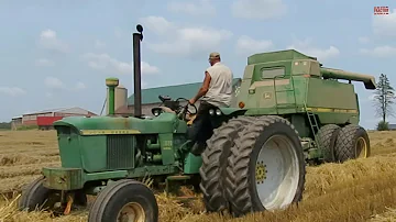 Kolik koní má plynový traktor John Deere 3020?