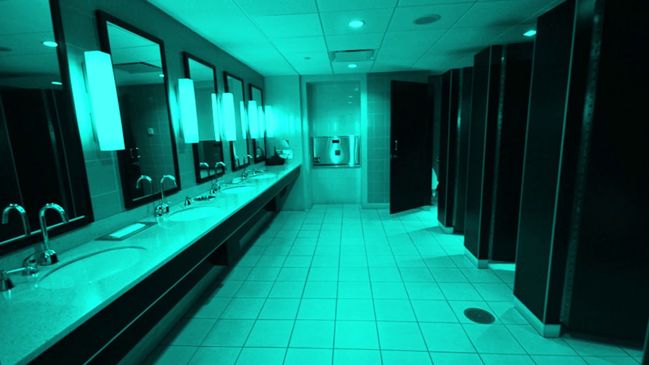 hangover but you're in a bathroom at a party