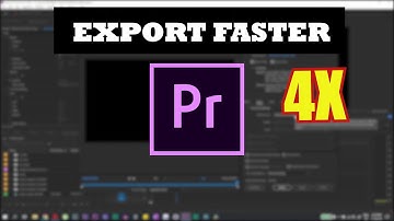 EXPORT FASTER in Adobe Premiere Pro With Nvidia & AMD