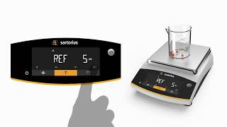 Laboratory balance - Entris II from Sartorius - application: counting