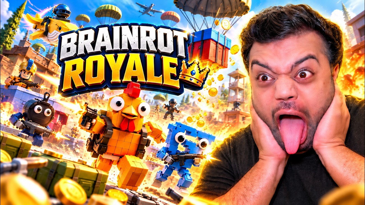 PUBG Mobile BRAINROT ROYALE Mode is INSANE 😂