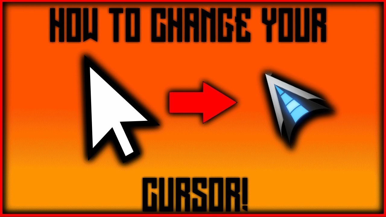 change your cursor to highlight color