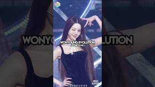 𑣲 wonyoung evolution (iz*one to ive) #kpop #ive #wonyoung