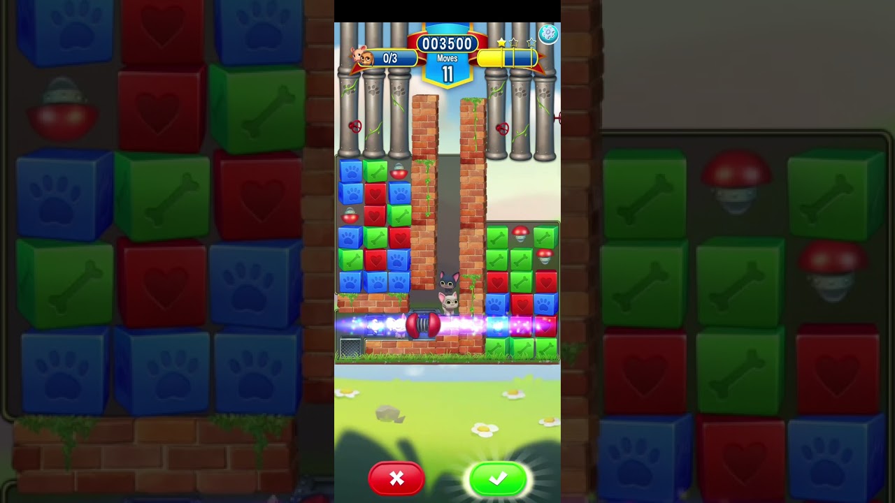 Pet Rescue Saga level 4831 one rocket