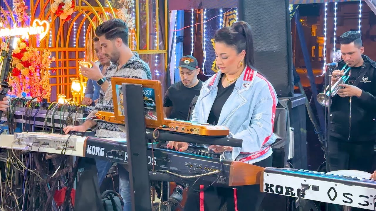 لاول مره افندينا السيد حسن والعازفة مها عبدالمؤمن  الفرح مقلوب