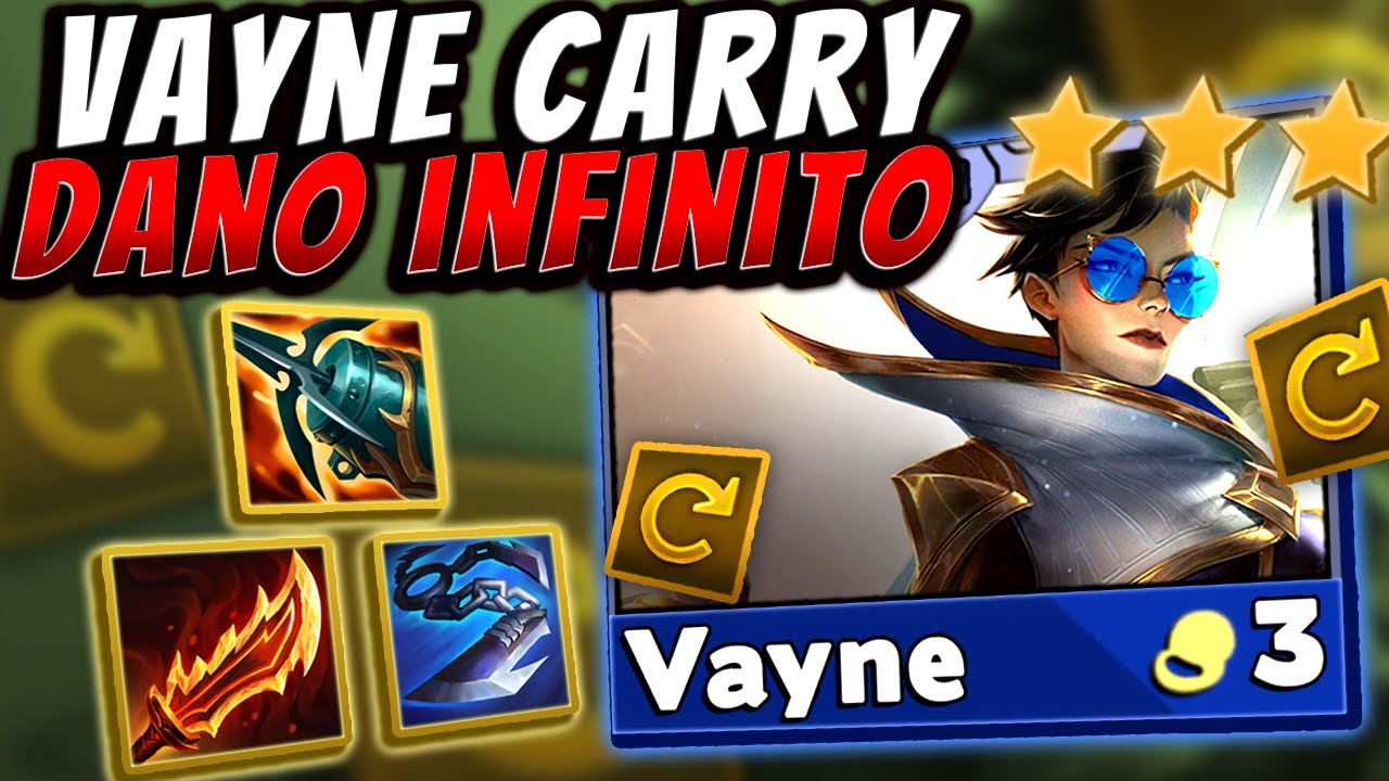 VAYNE CARRY DANDO TRUE DAMAGE INFINITO NO SET 16!!