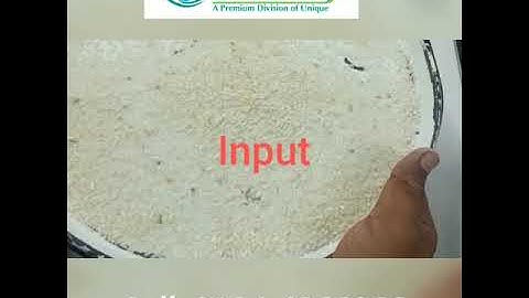 Rice color sorter machine | Color sorter machine rice | Call at 09896327066 Unique carter