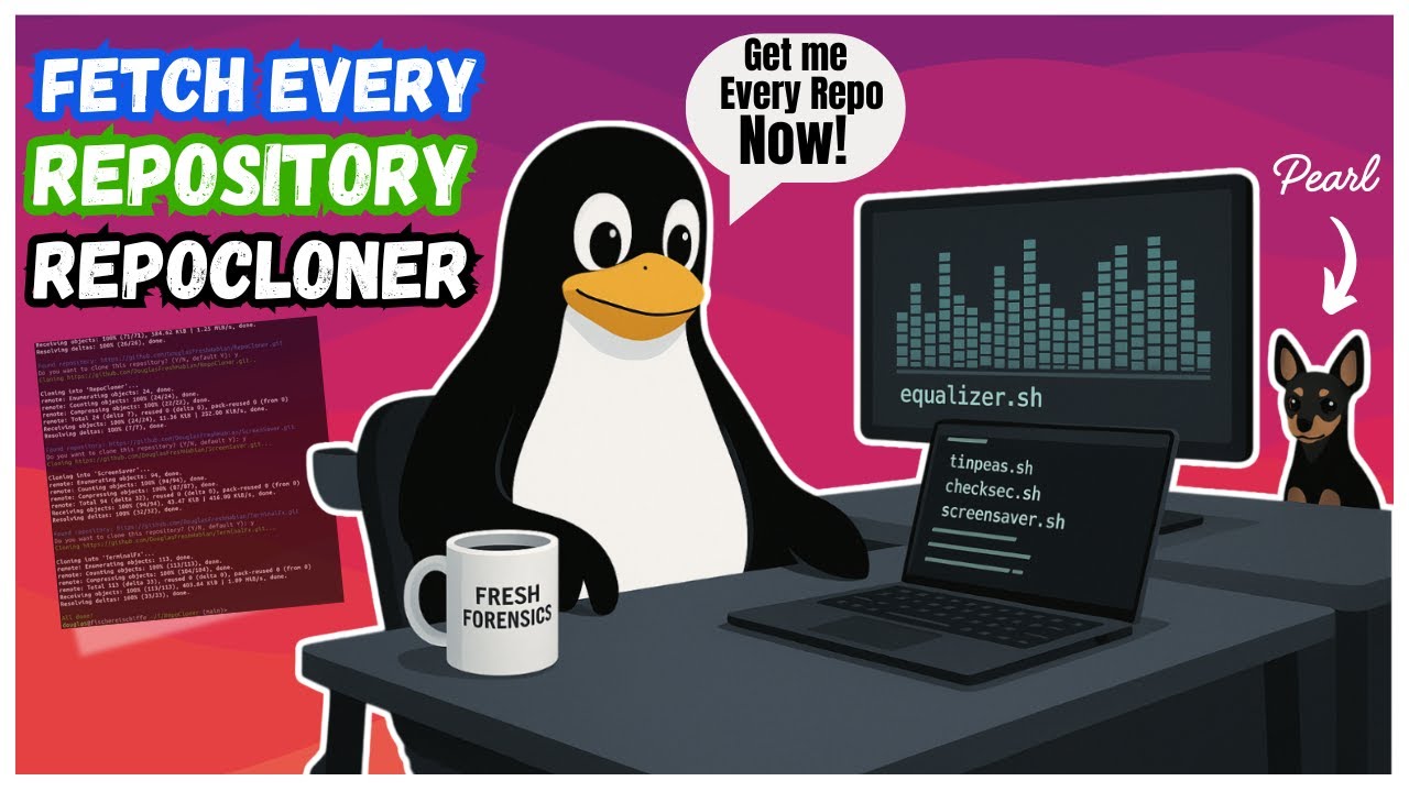 Fetch Every Single Github🐧Repository With RepoCloner