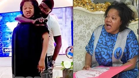 Thanks For The Luv: Kolawole Ajeyemi Play Love With Wife,Toyin Abraham,Surprises Her On Her Birthday