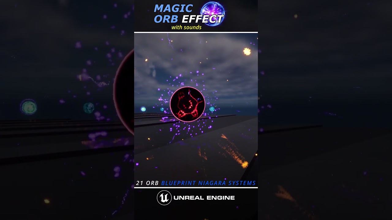 02 Electrical Orb Niagara Effect in Unreal Engine