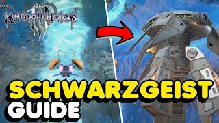 KH3 - How To Fight The Schwarzgeist In Kingdom Hearts 3 (Thermosphere Trophy Guide)