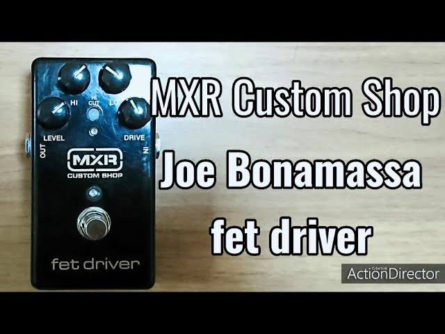 MXR Custom Shop Joe Bonamassa Fet Driver CSP265 with Tele demo