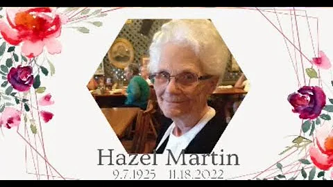 11/28/2022 - Sis. Hazel Martin Celebration of Life