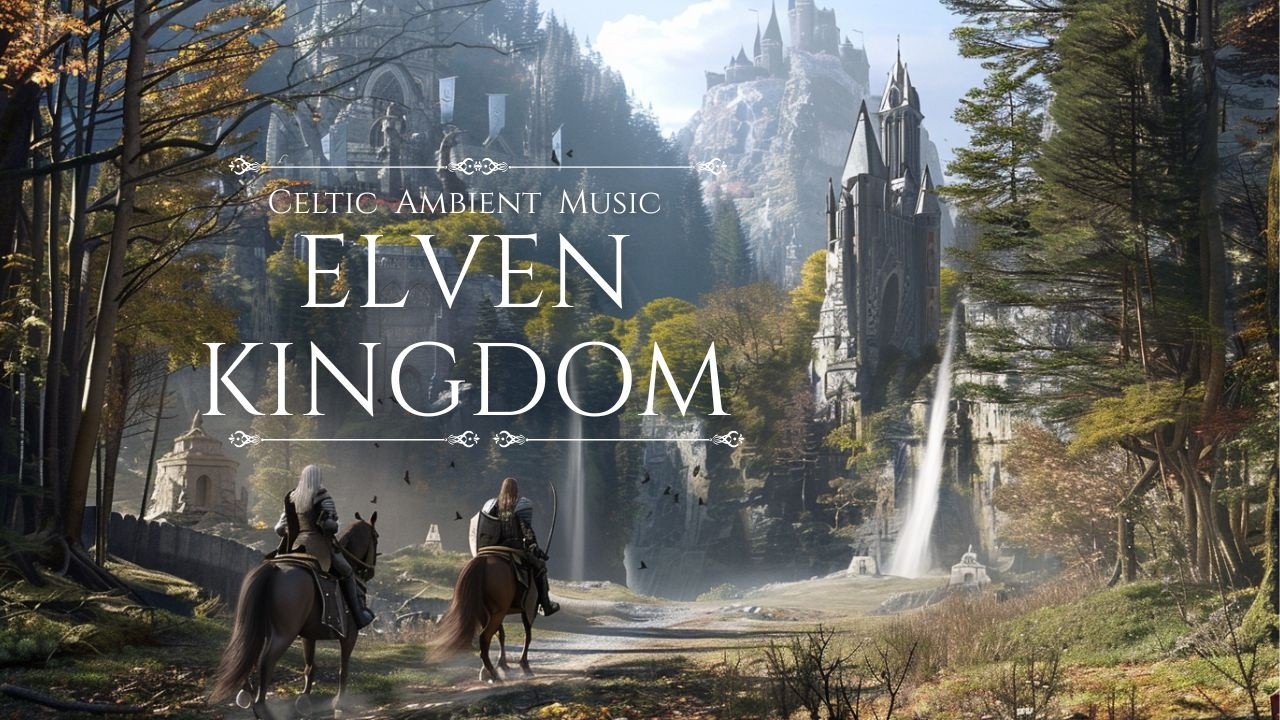 Ancient Elven Kingdom 🌿 Epic Celtic Fantasy Music (1 Hour Ambient BGM for Focus & Reading)