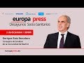 Desayuno sociosanitario de europa press con el consejero de sanidad de la cam enrique ruiz