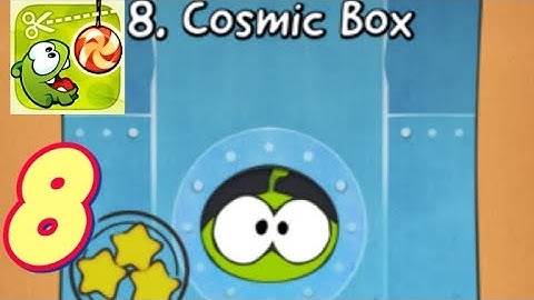 Cut the Rope:  Gameplay Walkthrough Part 8 - Cosmic box 1 To 25 Level Full (Android, iOS)