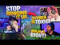 Ninja *EXPOSED* Me AGAIN... (I'm Toxic) ft. Nickmercs, Ninja & Actionjaxon (Fortnite Battle Royale)