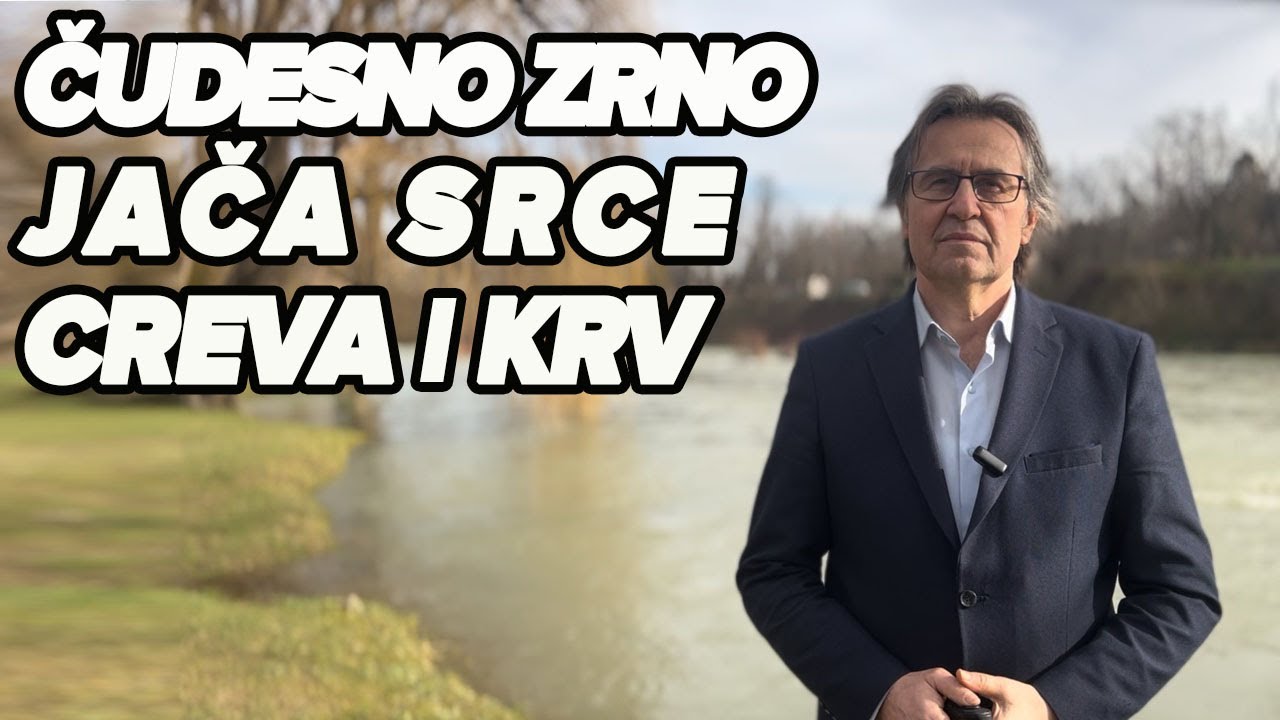 NAJZDRAVIJA MAHUNARKA PROTIV HOLESTEROLA, ŠEĆERA, ANEMIJE I UMORA - HRANA ZA SNAGU! Dr Mihajlović