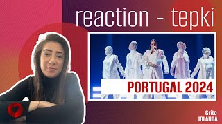 REACTION • Iolanda - Grito (Eurovision 2024 🇵🇹 Portugal)