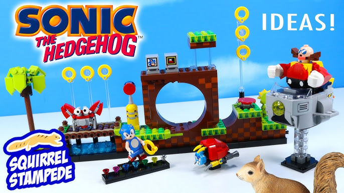 Desafio de Looping da Zona de Green Hill Lego Sonic The Hedgehog - Fátima  Criança