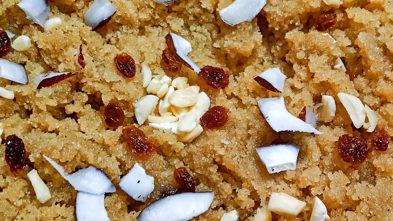 Jaggery Suji ka Halwa recipe, Suji ke Sweet Recipe YouTube