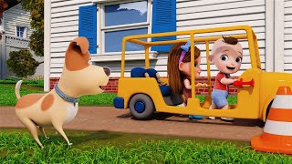 Wheels On The Bus + Johnny Johnny Yes Papa | BabaSharo Kids Songs & Nursery Rhymes ​⁠@BabaSharo