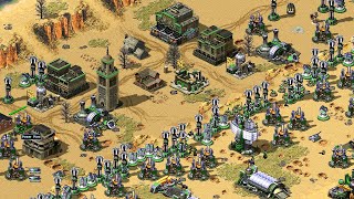 Red Alert 2 | Extra hard AI | 7 vs 1 | Welcome to purgatory | America vs 7 random | us