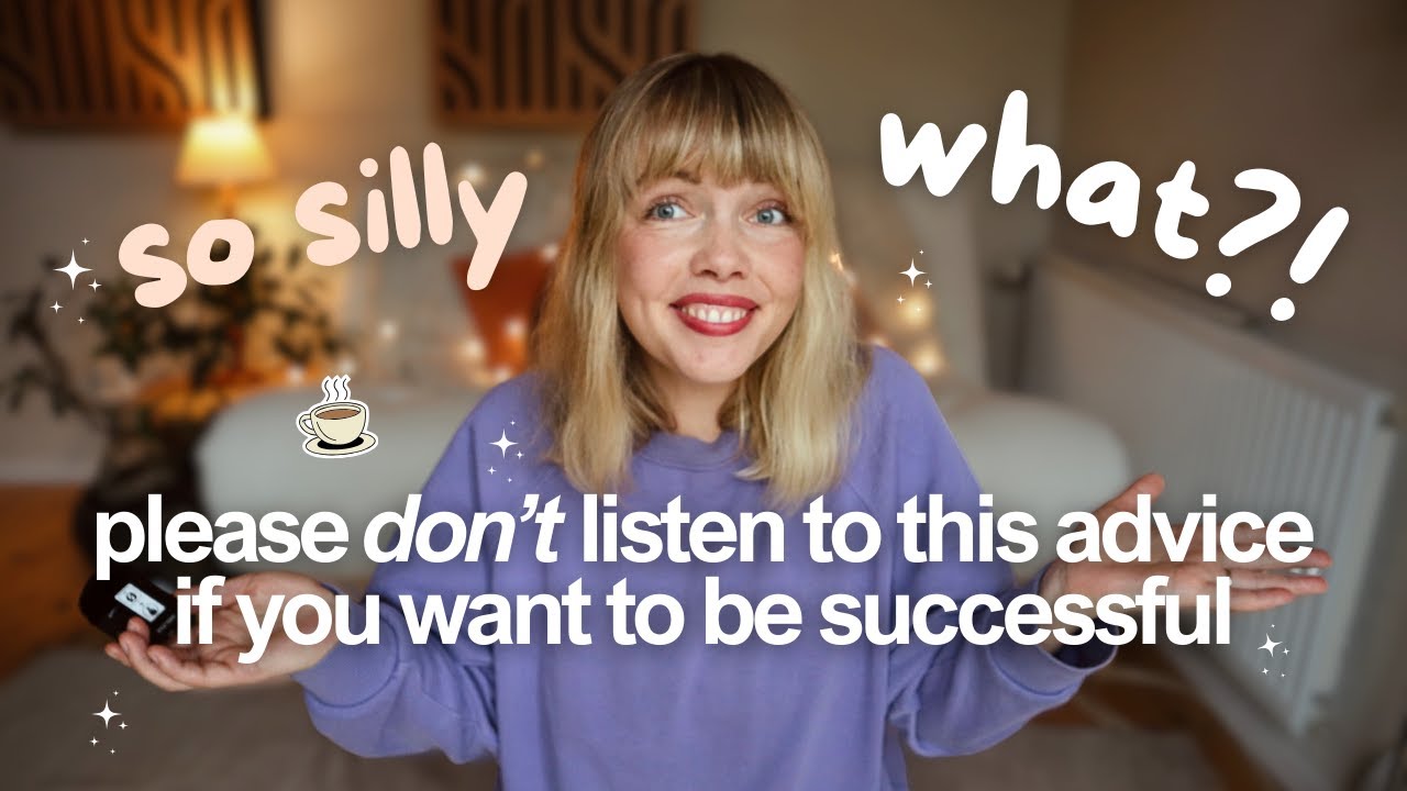 *SILLY* online business advice you should absolutely ignore 🤭
