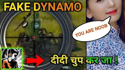 Fake Dynamo Playing With Random Girl, | Crazy Dynamo Gameplay With Girl | Girl Purpose Dynamo