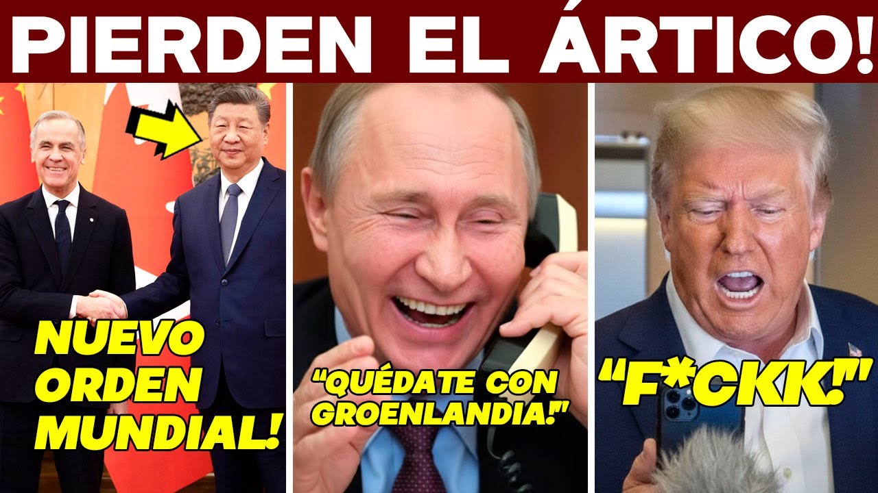 MARTILLAZO CHINO! EUA PIERDE ÁRTICO. XI JINPING SACÓ AS. TRUMP HELADO