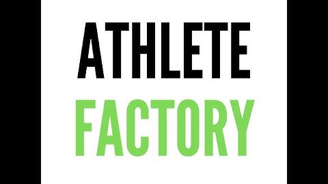 Athlete Factory Demo Day Pitch Video